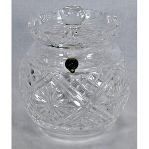 NEW Waterford Society 1999 Samuel Miller Covered Biscuit Barrel Jar